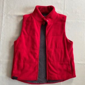 Lauren Red Cotton Vest